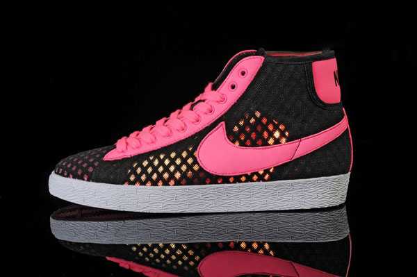 Nike Blazer High Selvedge Denim 2013 Net High Black Pink